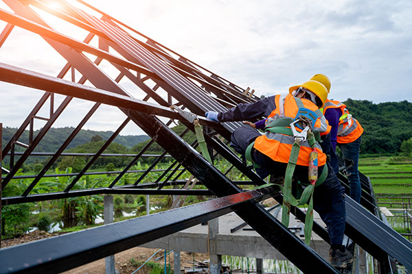 Commercial New Construction Roof Installation